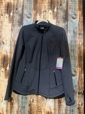 2/piece.Tek Gear Women's Grey Full-Zip Utility Jacket and pants. New with tags.